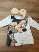 T-shirt longue manche Minnie 18mois