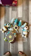 Lot de 2 jouets naissance Sauthon