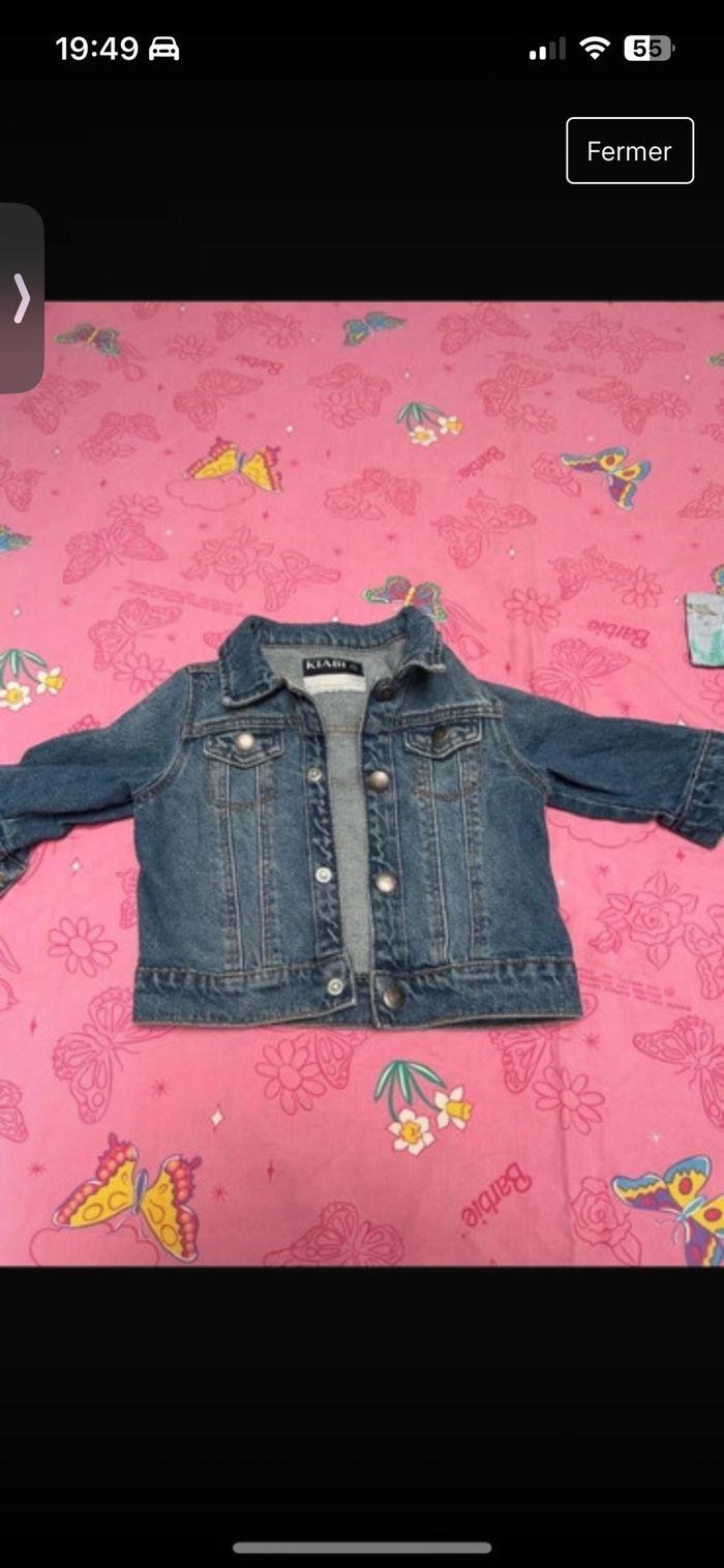 Manteau en jeans