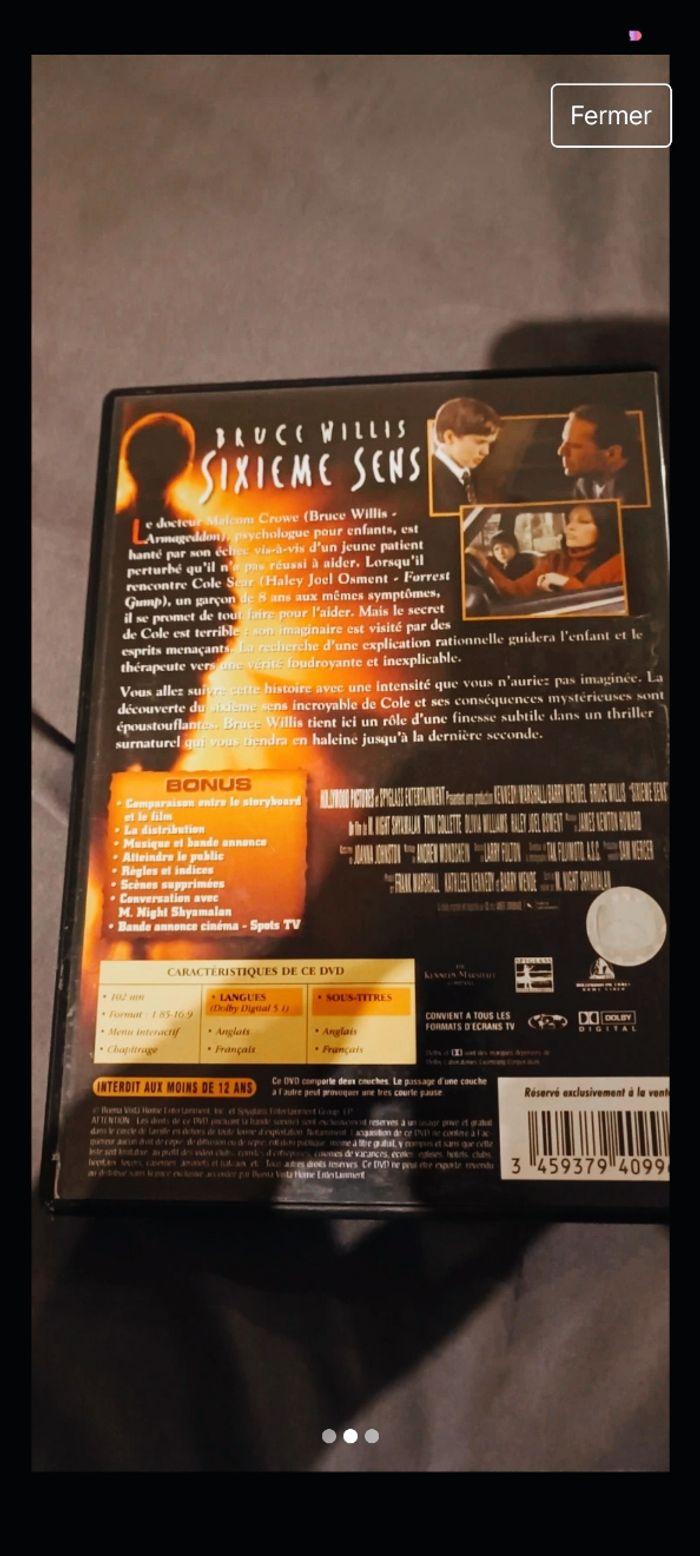 DVD sixième sens - photo numéro 2