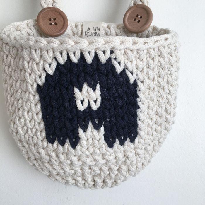 Panier rangement accroché au lit de bébé - photo numéro 2