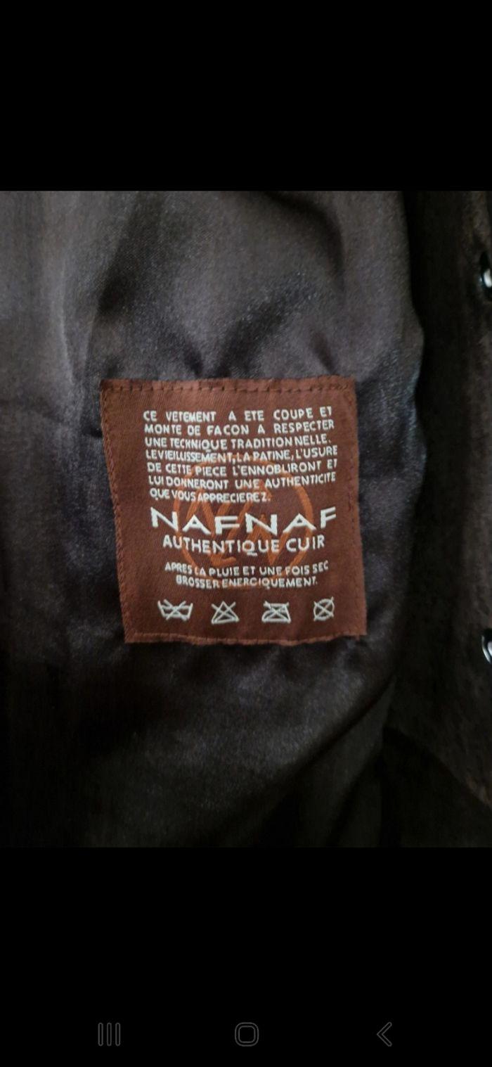 Manteau cuir NAFNAF - photo numéro 3