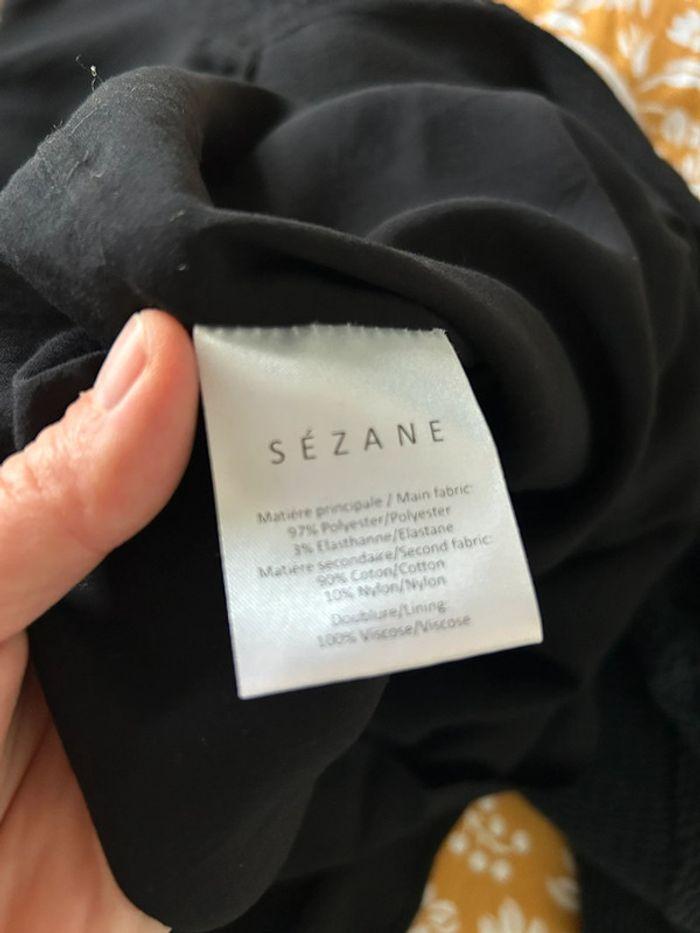 Robe noire Sezane 38 très bon état - photo numéro 5