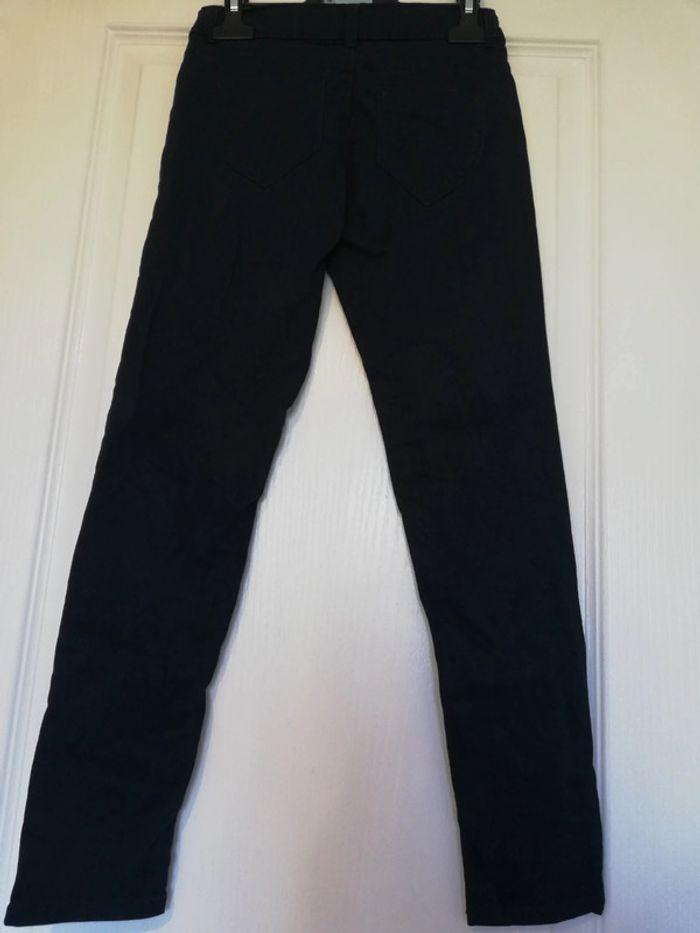 Pantalon bleu marine skinny 9 ans - photo numéro 7