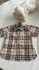 Chemise burberry manche courte