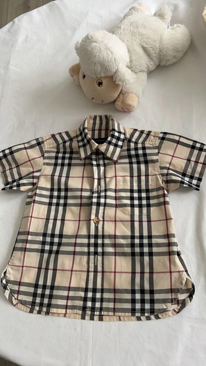 Chemise burberry manche courte - photo numéro 1