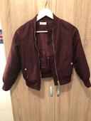 Bombers Bordeaux H&M taille 10 ans