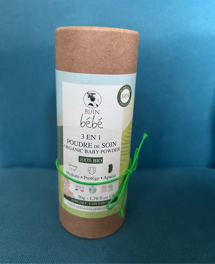 Bijin Bébé poudre de soins pour bébé, biologique, alternative au talc - photo numéro 1