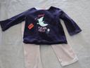 Pyjama chaud fille tissaia 2 ans