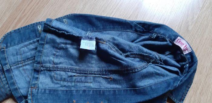 Veste en jean filles/ Jeans jasje meisje - photo numéro 3