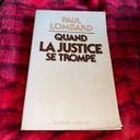 Livre « Quand la Justice se trompe »