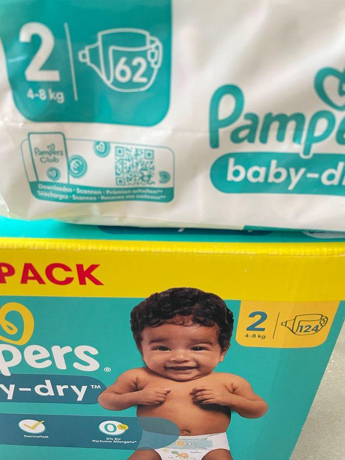 186 couches Pampers baby dry taille 2 - photo numéro 2