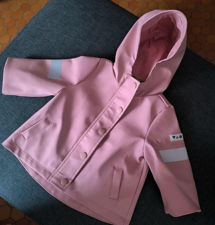 Parka bébé tape a œil rose - photo numéro 1