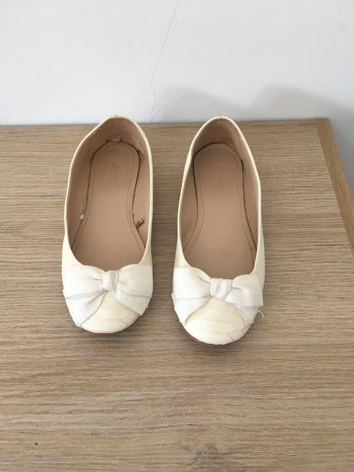 Ballerines blanc cassé - photo numéro 2