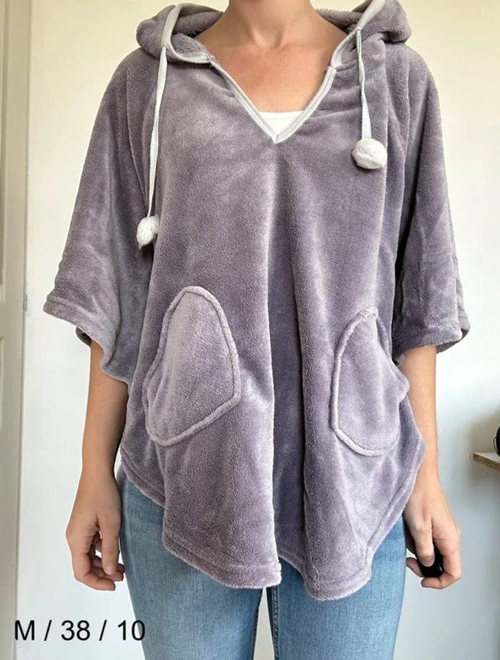 Pull violet Bronzini – Léger et chaleureux, taille 38/40 (M/L), très bon état 💖 - photo numéro 5