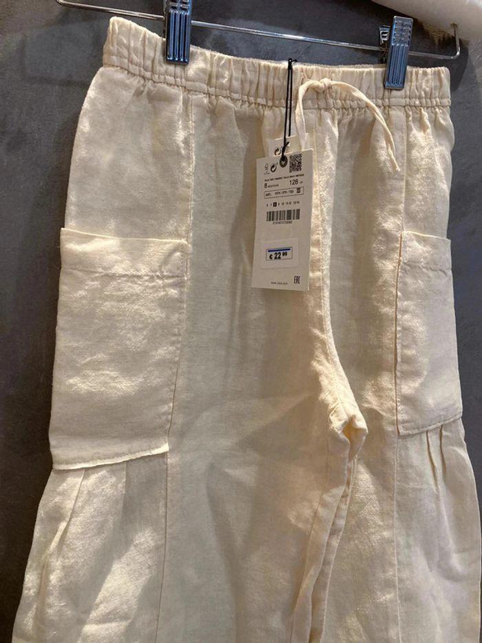 Pantalon cargo Zara 8 ans - photo numéro 3