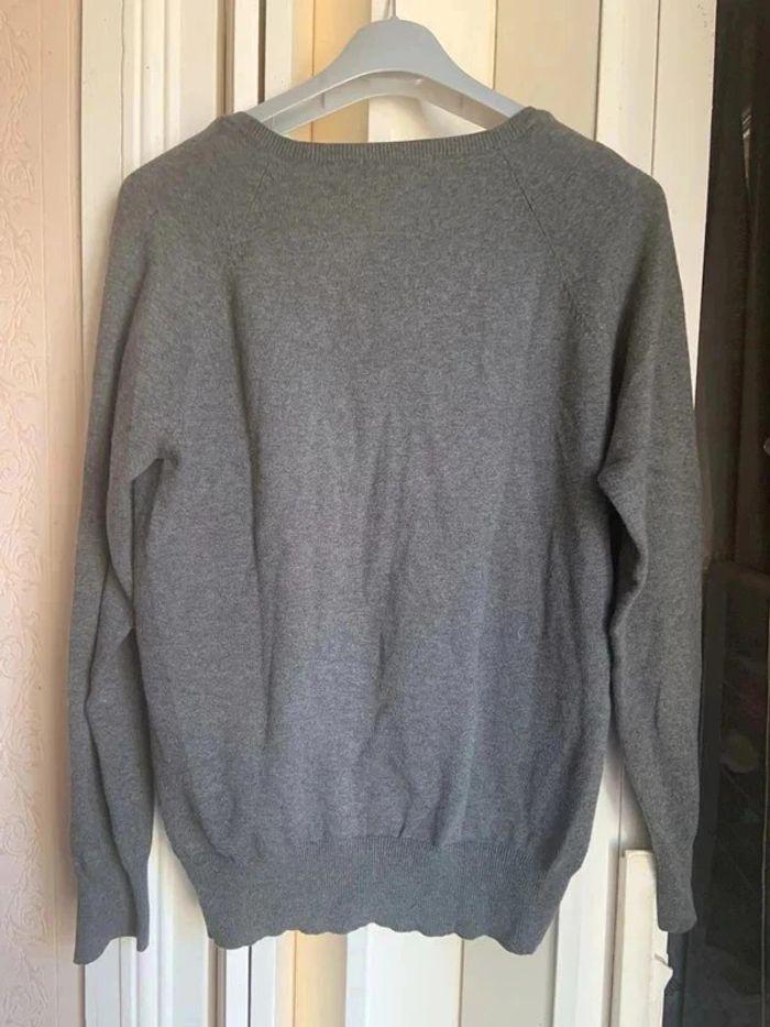 Pull fin gris foncé C&A taille M - photo numéro 3