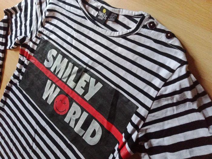 T-shirt manches longues Smiley World 12 ans - photo numéro 3