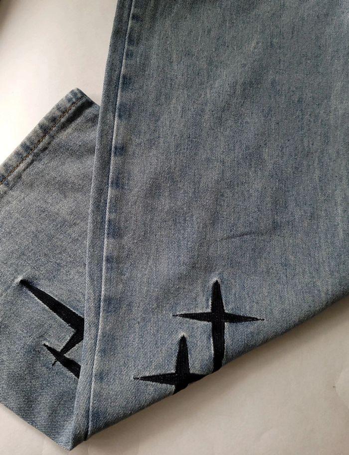 Jean Y2K bleu taille 2XL homme en très bon état - photo numéro 7