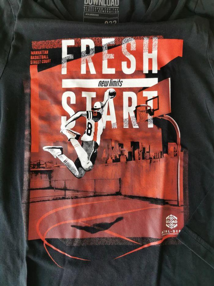 T-shirt manches longues fresh start - photo numéro 4