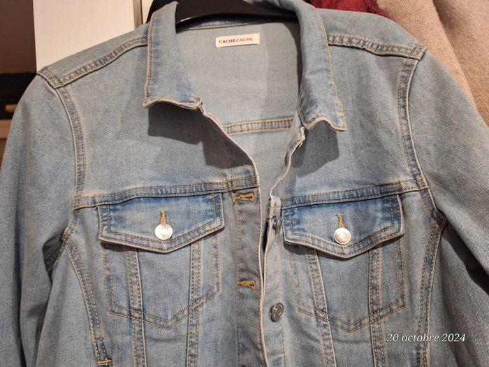 Veste en jean T44-46 - photo numéro 2