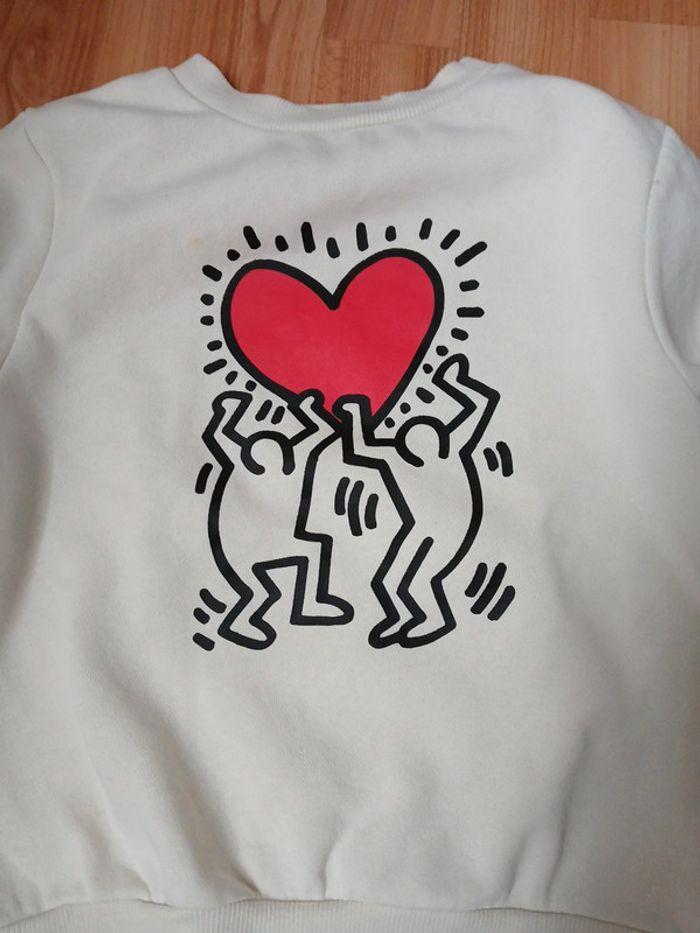 Sweat  H&M Keith Haring 5 ans - photo numéro 2