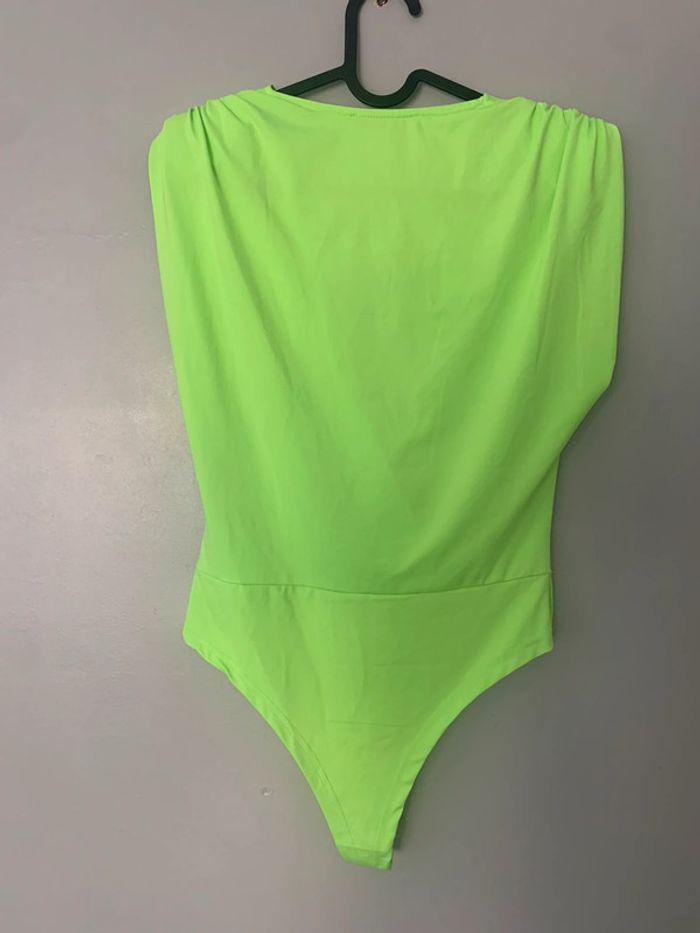 Body cache coeur neuf vert pistache Drôle de copine taille M/L - photo numéro 5