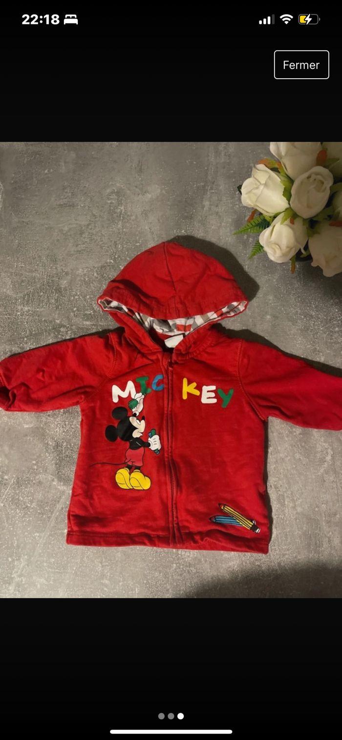 Veste 6 mois Disney + le petit bateau - photo numéro 3