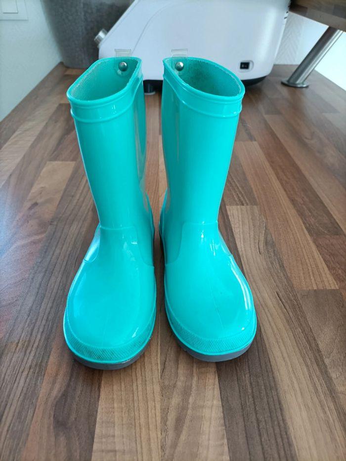 Bottes de pluie turquoise Mac Kinley 30 - photo numéro 1