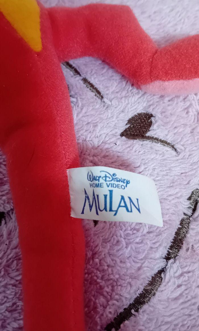 Lot de peluche Mushu et Cri-Kee Mulan Disney - photo numéro 5