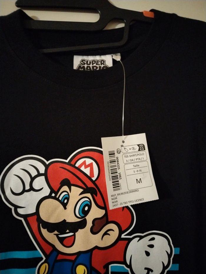 T-shirt super Mario M - photo numéro 2