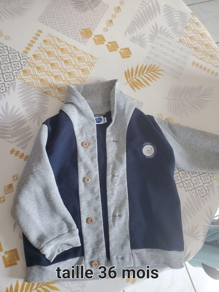 Gilet bébé garcon