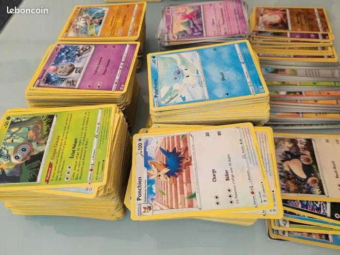 Lot 500 cartes pokemon