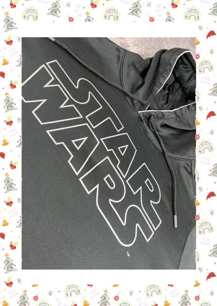 👕 Sweat à capuche Veste University Rare Vintage y2k 90s 2000s Star Wars Noir Taille M 👕 - photo numéro 7