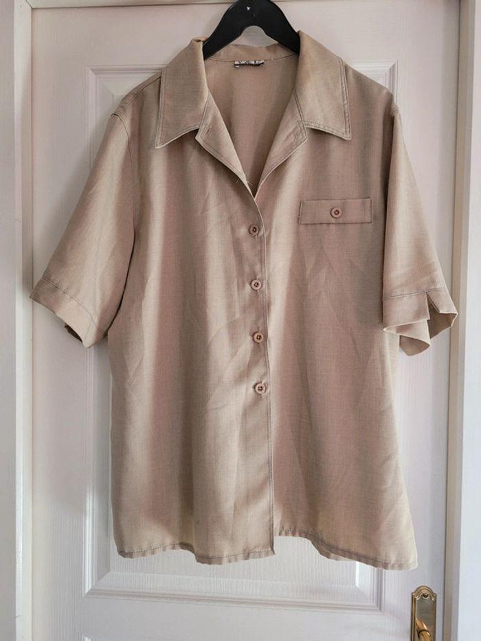 Chemise Y&L (beige), XXL / 44 / 16 - photo numéro 1