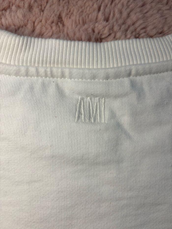 Sweat shirt Ami Paris blanc taille S - photo numéro 6