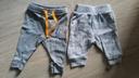 2 leggings gris