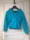 Veste jogging bleue taille S noter M