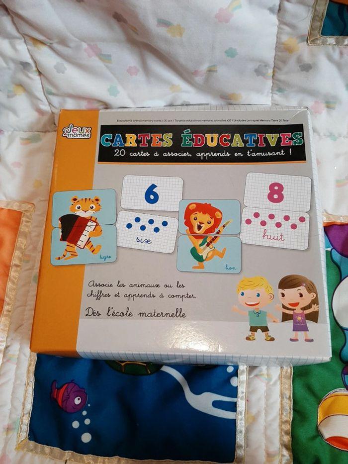 Jeux 20 cartes éducatives jeux 2 mômes