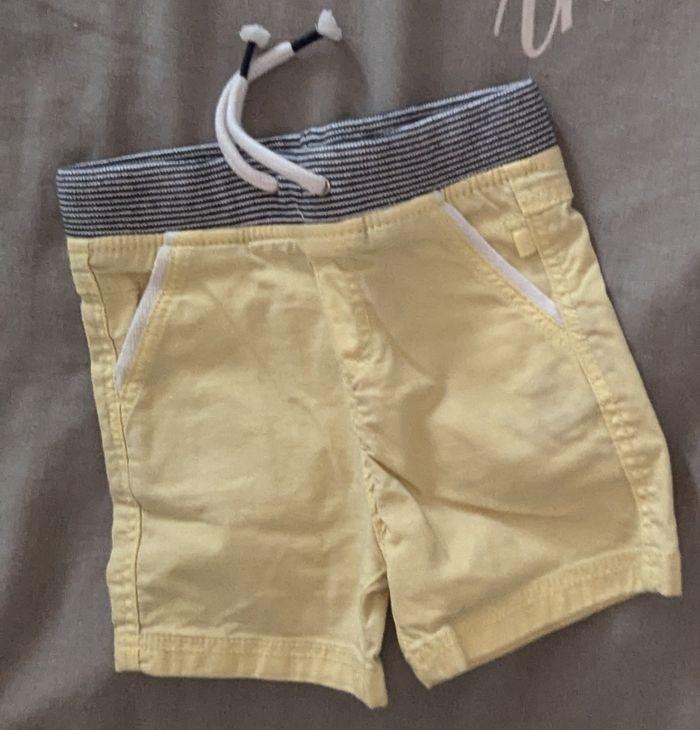 Short jaune vert