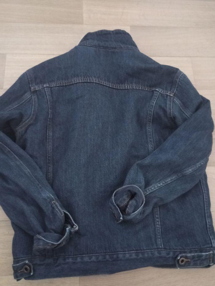 Veste en jean polaire homme. Taille : M . - photo numéro 6