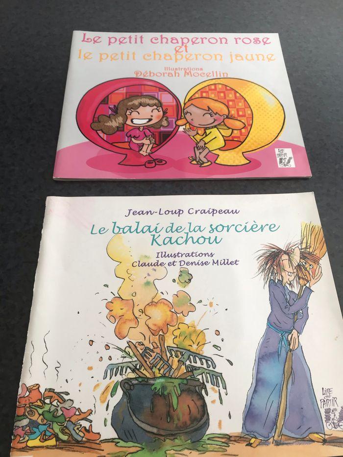 Lot de 2 livres d’histoire pour petits