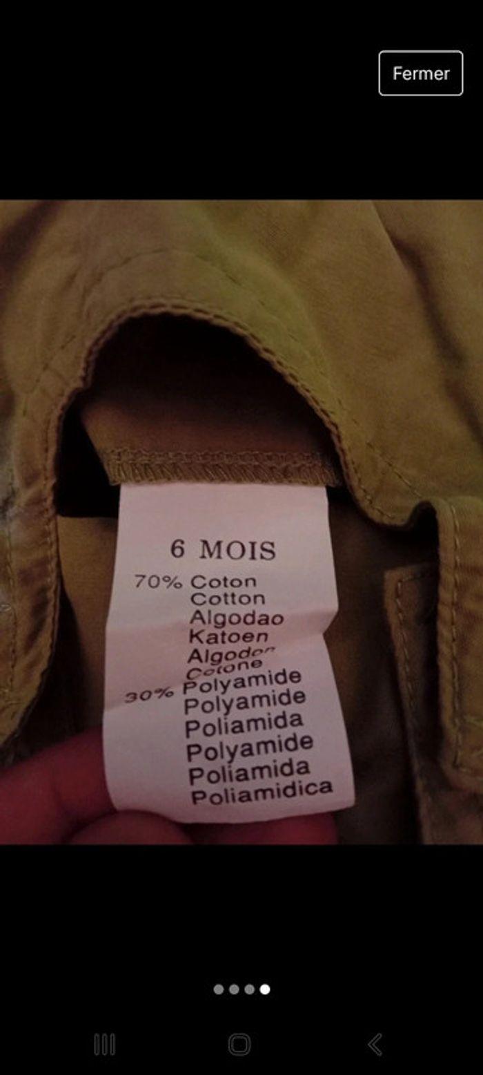 Lot de 2 robe fille taille 6 mois - photo numéro 4