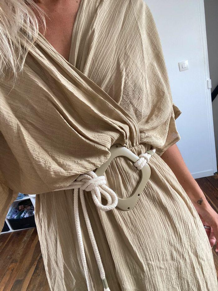 Robe longue beige - photo numéro 8