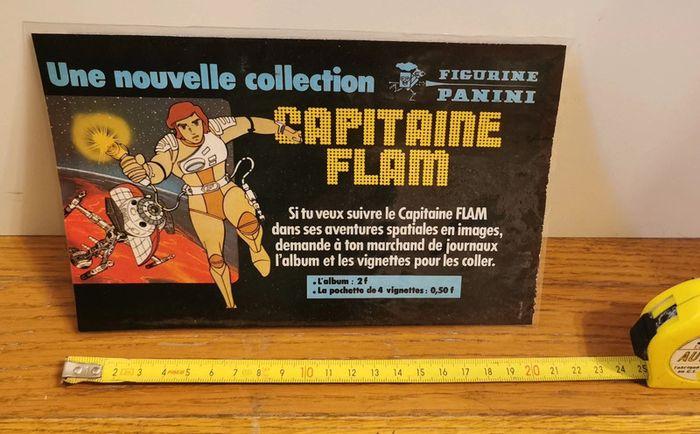 Rare lot 3 anciennes publicités goldorak / capitaine flam - photo numéro 2