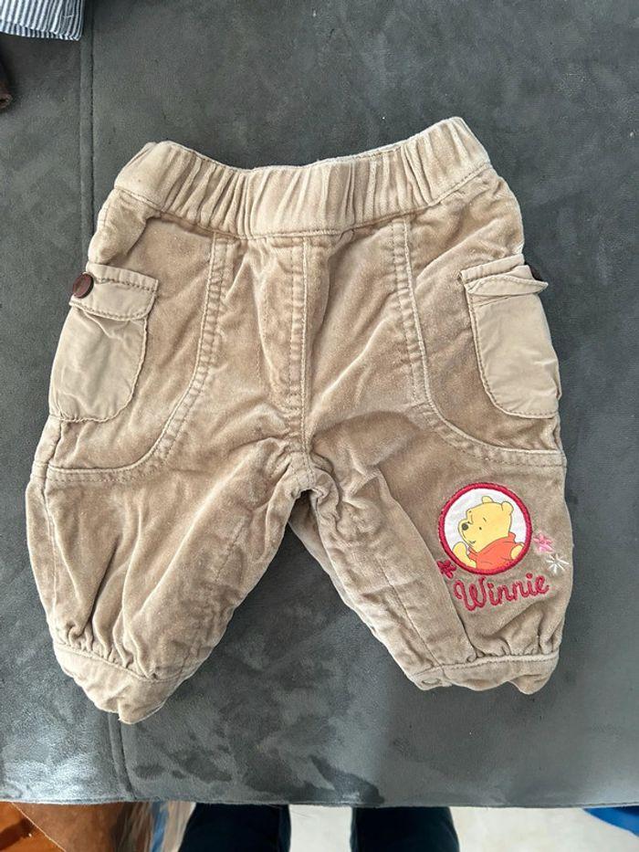 Pantalon Winnie velours 1 mois - photo numéro 1