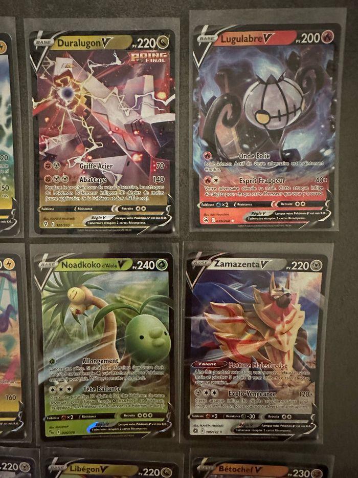 Cartes Pokémon V françaises : lot carte pokemon - photo numéro 3