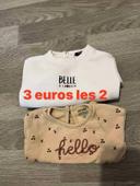 Lot de 2 pull