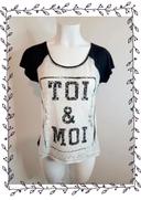 Joli top Mim taille M (38)