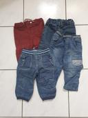 Lot 4 pantalons